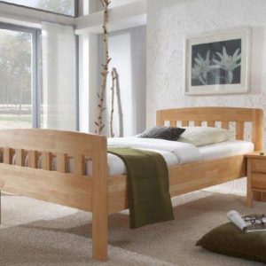 Komfort Bett Holz